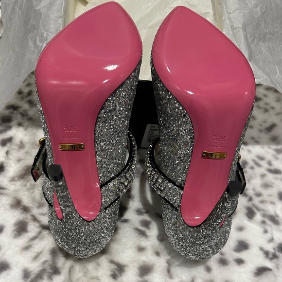Gucci Glitter Heels - Picture 4 of 9